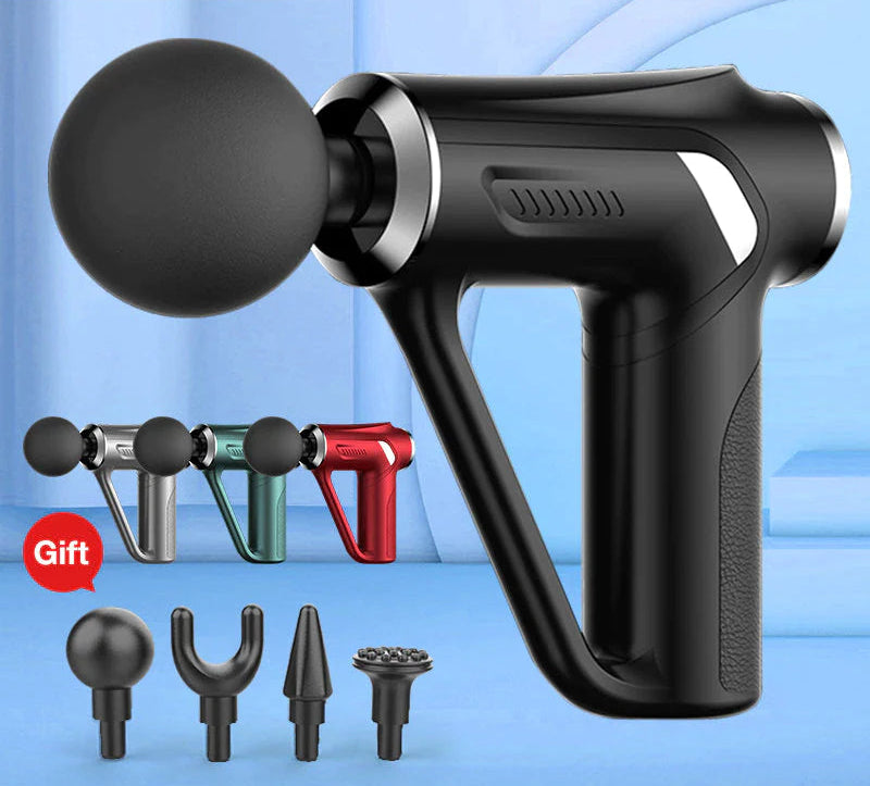 SITUOFUN Massage Gun 32 Levels Deep Tissue Neck Body Back Muscle Sport Electric Pistol Massager Exercise Relaxation Pain Relief