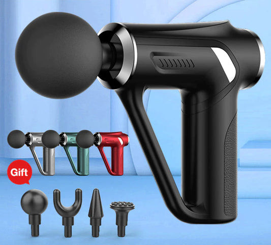 SITUOFUN Massage Gun 32 Levels Deep Tissue Neck Body Back Muscle Sport Electric Pistol Massager Exercise Relaxation Pain Relief